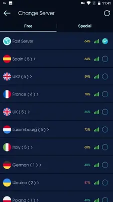 VPN Fast android App screenshot 3